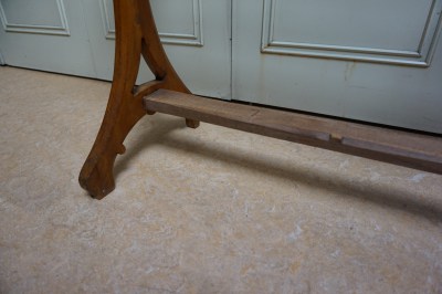 Antiek-houten-art-nouveau-crafts-handdoekrek-towel-rack-holder